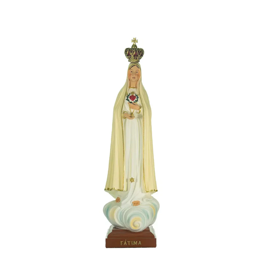 Virgen de Fátima Corazón 15cm