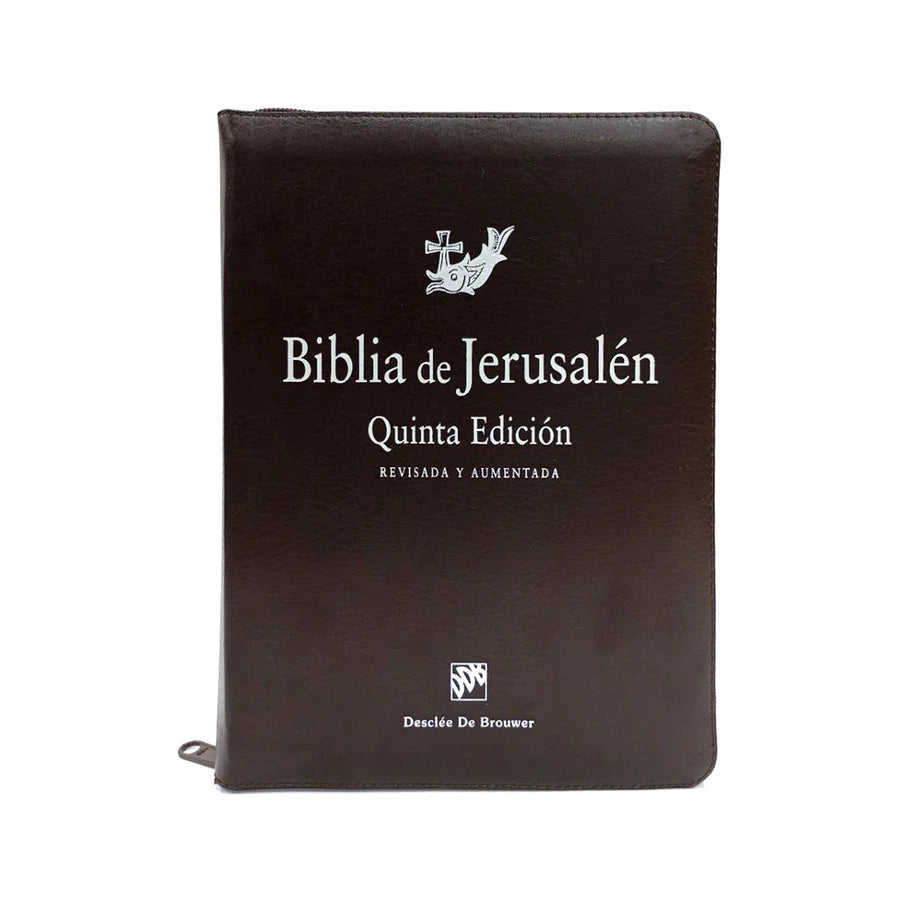 Biblia de Jerusalén con Cremallera Desclee De Brouwer