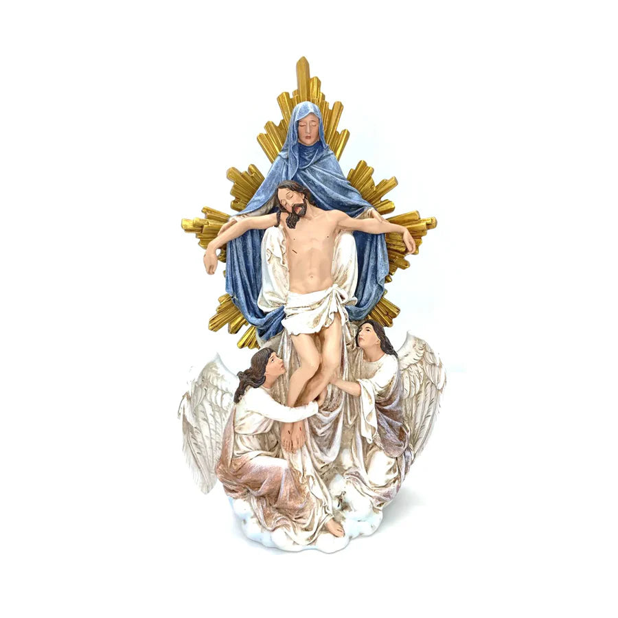 PIEDAD CON ÁNGELES 33CM