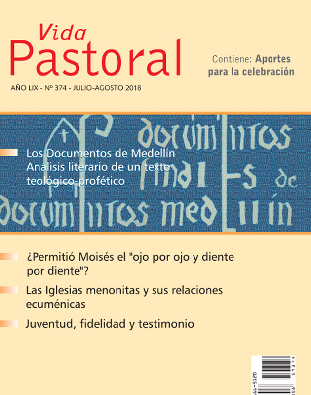 VIDA PASTORAL DIGITAL N°374 - Julio/Agosto 2018