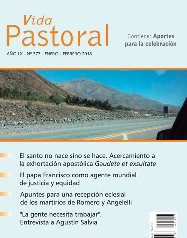 VIDA PASTORAL DIGITAL N° 377 - Enero/Febrero 2019