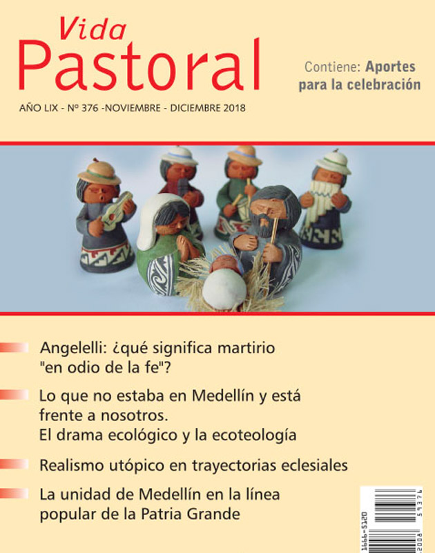 VIDA PASTORAL DIGITAL N°376 - Noviembre/Diciembre 2018