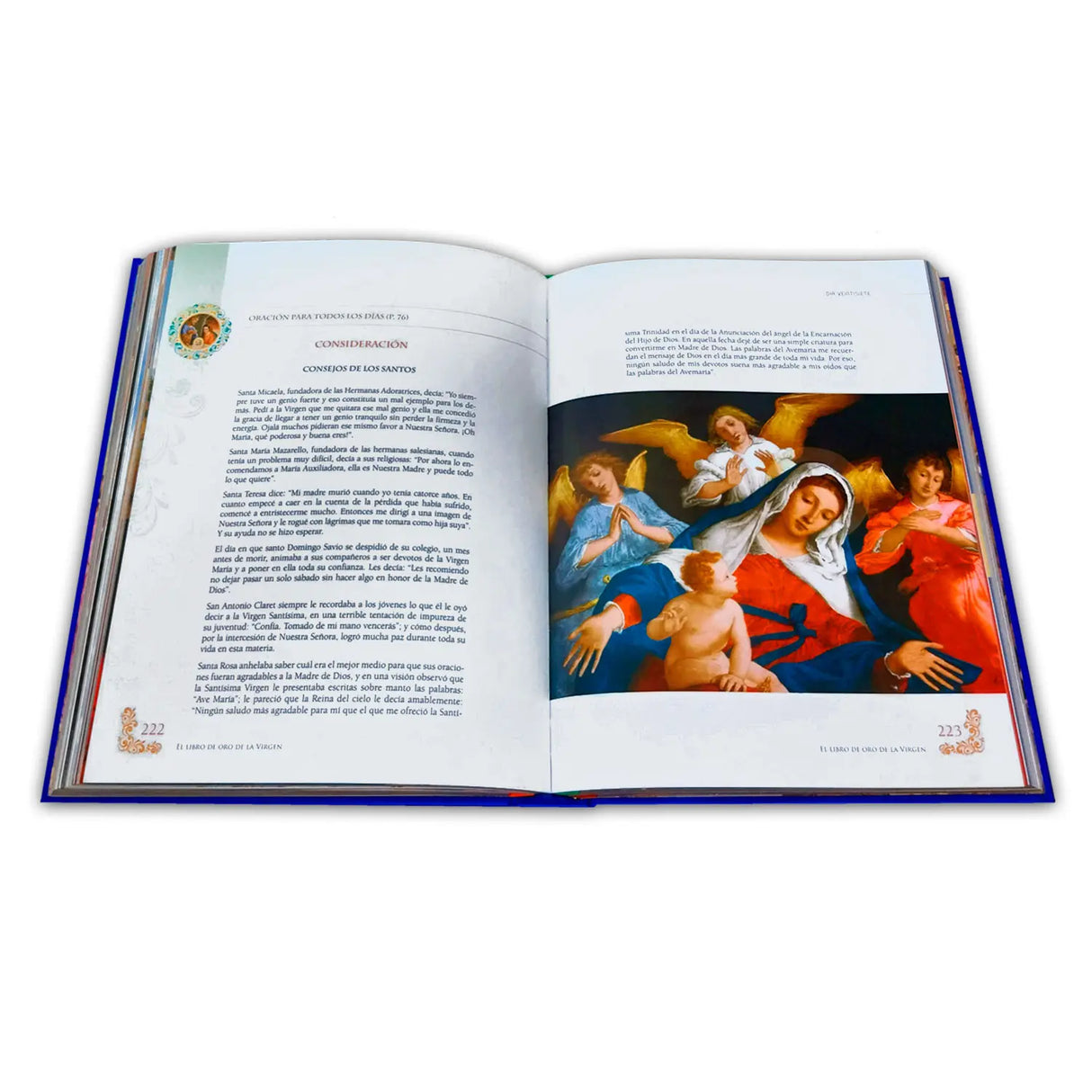 Libro de oro de la Virgen – gran formato