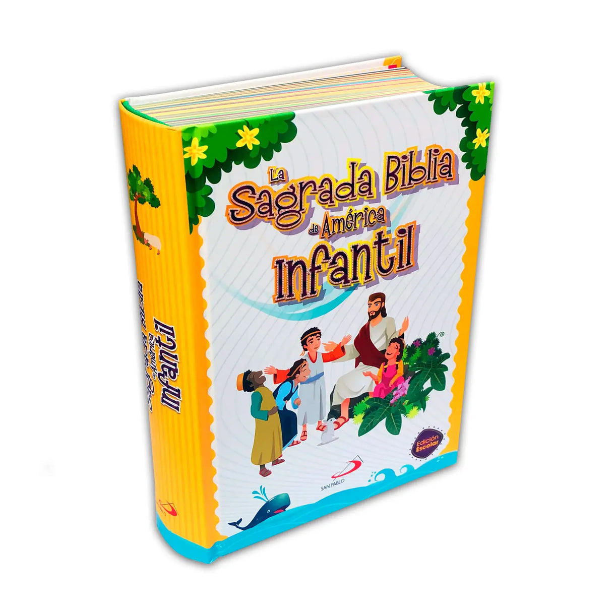 La Sagrada biblia de américa infantil - tapa dura