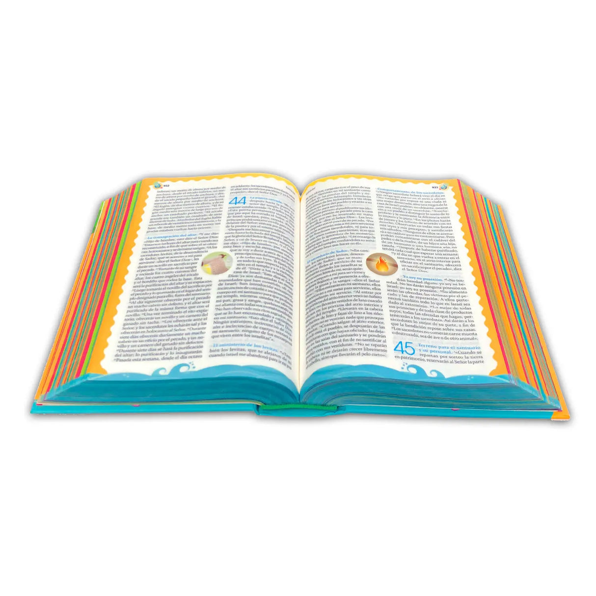 La Sagrada biblia de américa infantil - tapa dura