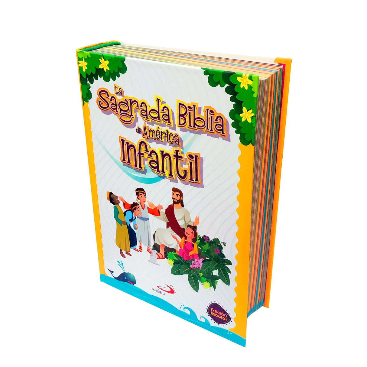 La Sagrada biblia de américa infantil - tapa dura